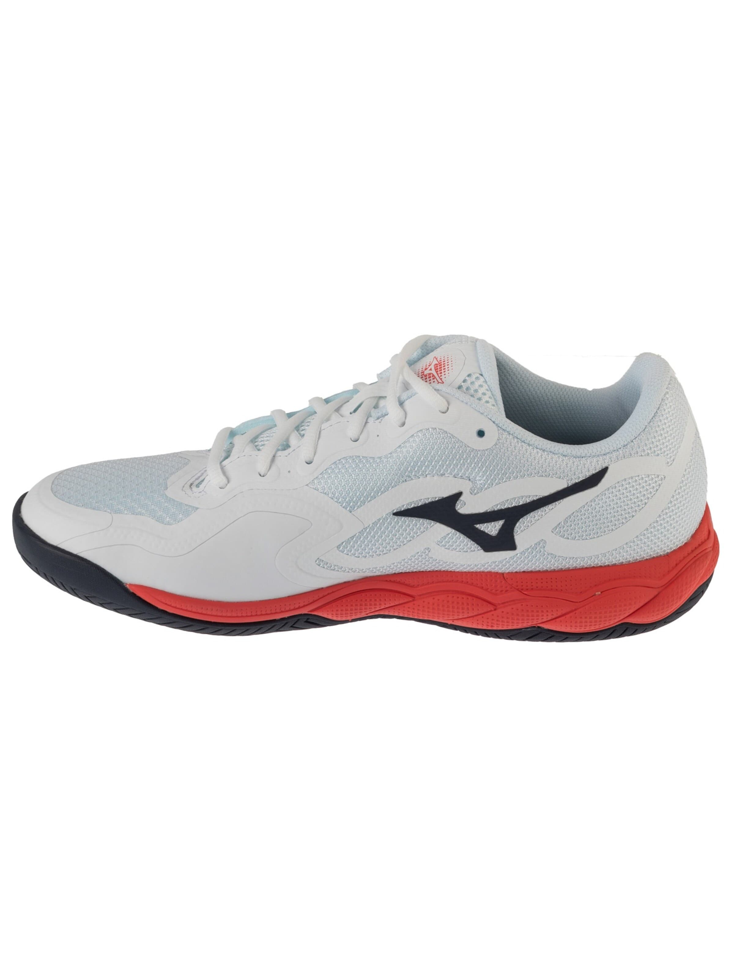 MIZUNO Sportschoen 'Wave Enforce Court AC Tennis' in Wit: voorkant