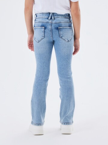 NAME IT Bootcut Jeans 'Polly' in Blauw