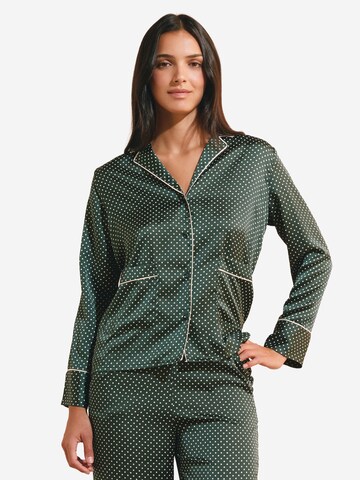 ETAM Schlafshirt 'Artlight' in Grün: Vorderseite