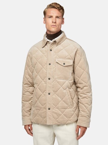 Veste mi-saison Boggi Milano en beige : devant