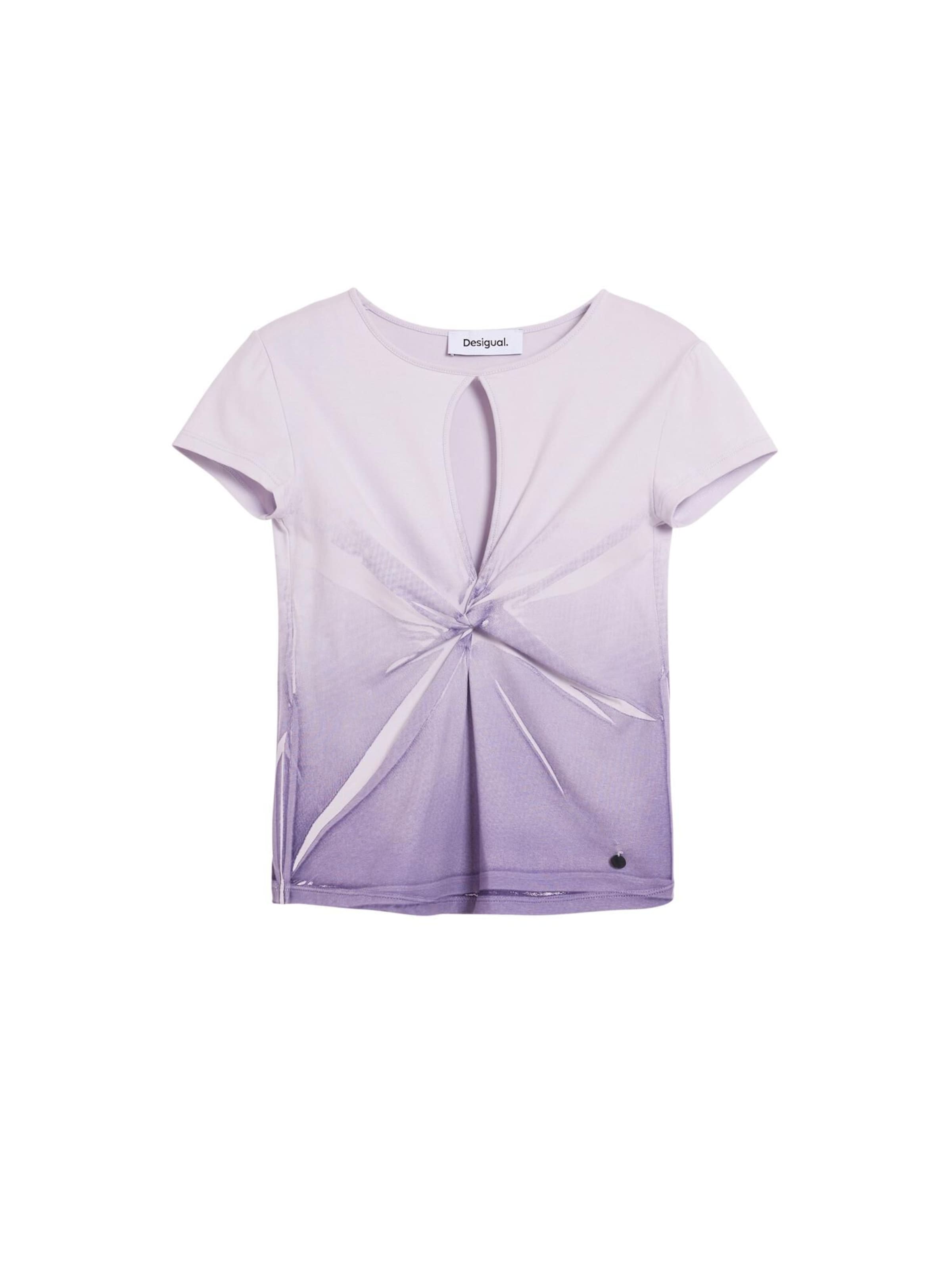 Desigual Тениска в лилав: отпред