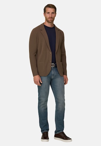 Boggi Milano Regular Fit Sakko in Braun