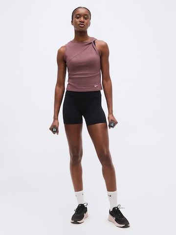 NIKE Top sportowy 'ONE' w kolorze czarny