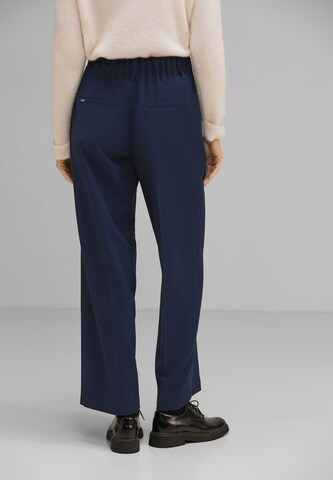 STREET ONE Regular Pantalon in Blauw