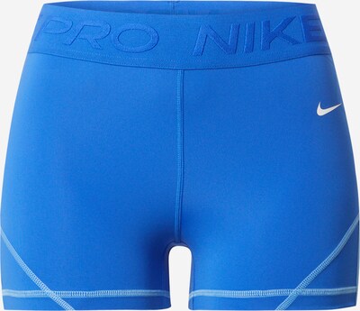 NIKE Pantalon de sport 'NVLTY' en bleu roi / blanc, Vue avec produit