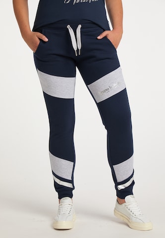 BRUNO BANANI Slimfit Broek 'Foster' in Blauw: voorkant