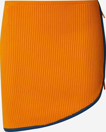 DIESEL Kjol 'ALISA' i orange: framsida