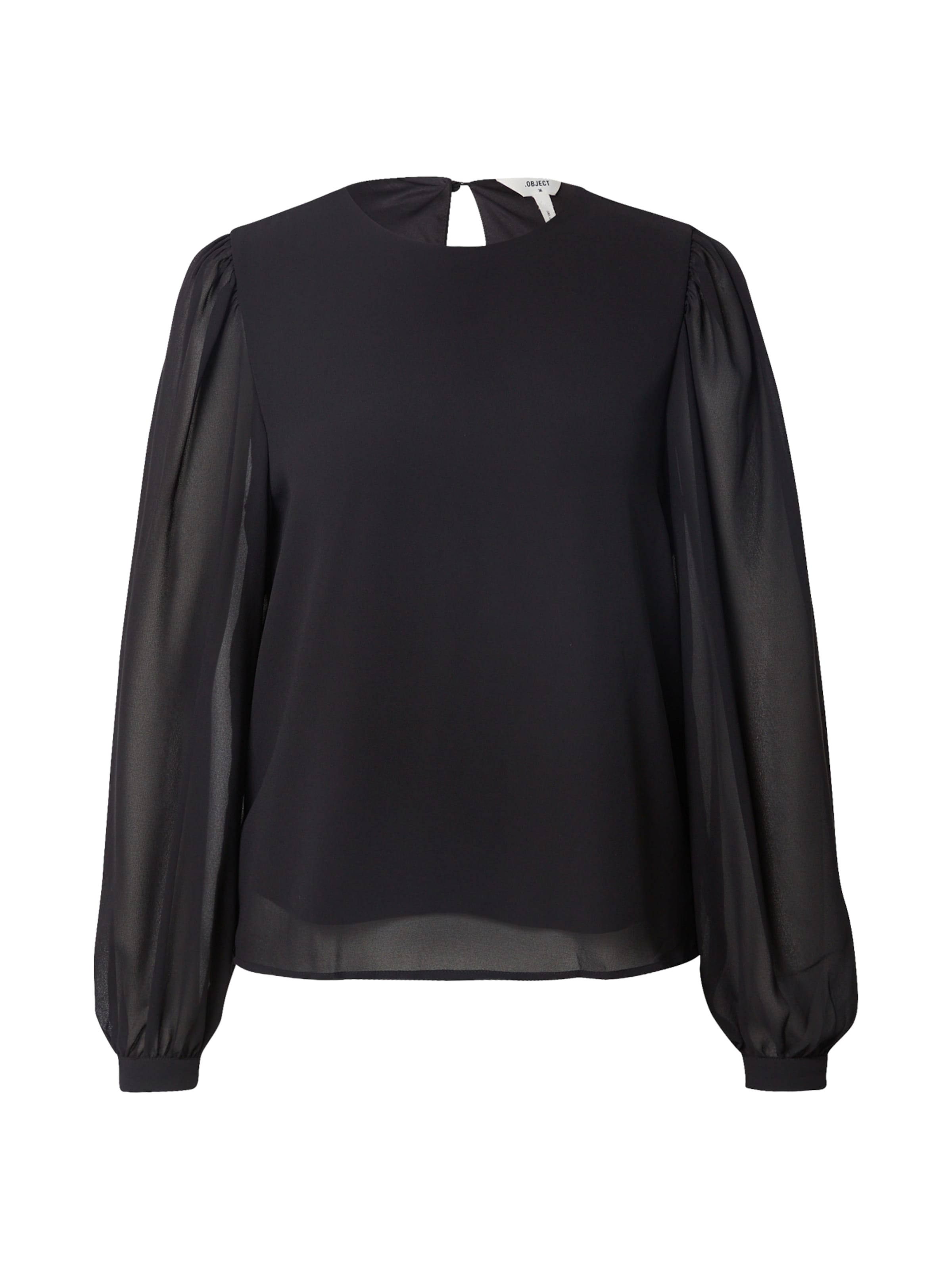 OBJECT Bluse 'Mila' in Schwarz: Vorderseite