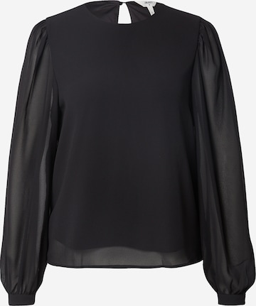 OBJECT Blouse 'Mila' in Zwart: voorkant