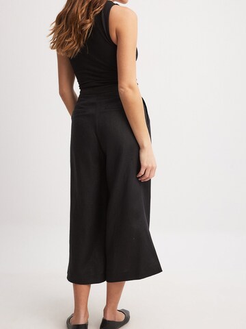 NA-KD Wide leg Pants in Black