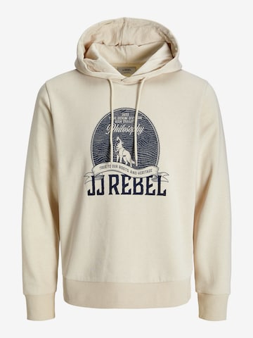 JJ RebelSweater majica 'JREBLASSE' - bež boja: prednji dio