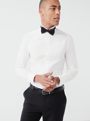 Slim fit Camicia di Next in bianco: frontale
