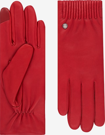 Gants 'ARIZONA TOUCH' Roeckl en rouge : devant