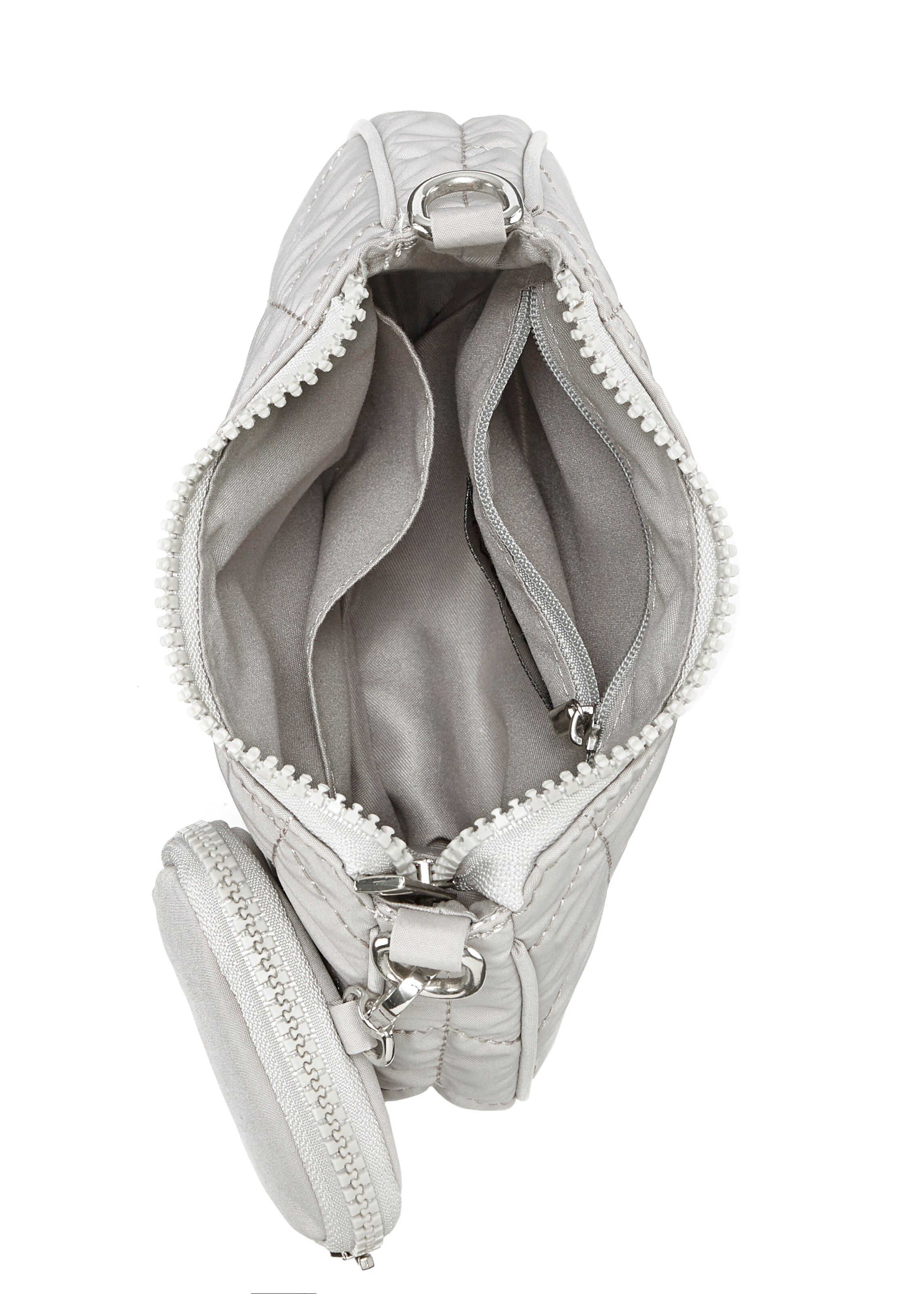 LASCANA Schultertasche in Grau