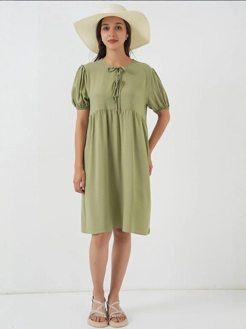 Bigdart Summer Dress in Green