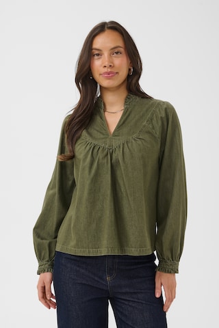 SAINT TROPEZ - Blusa en verde