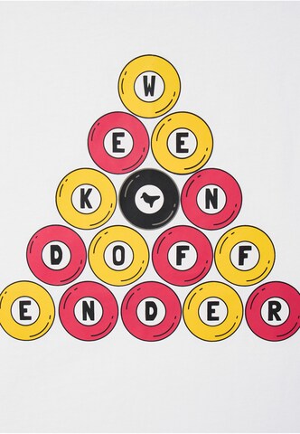T-Shirt '8 BALL' Weekend Offender en blanc