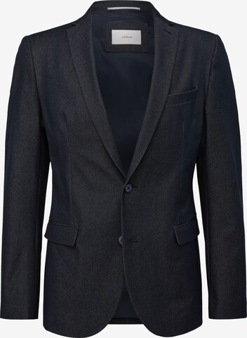 s.Oliver Slim fit Suit Jacket in Grey: front