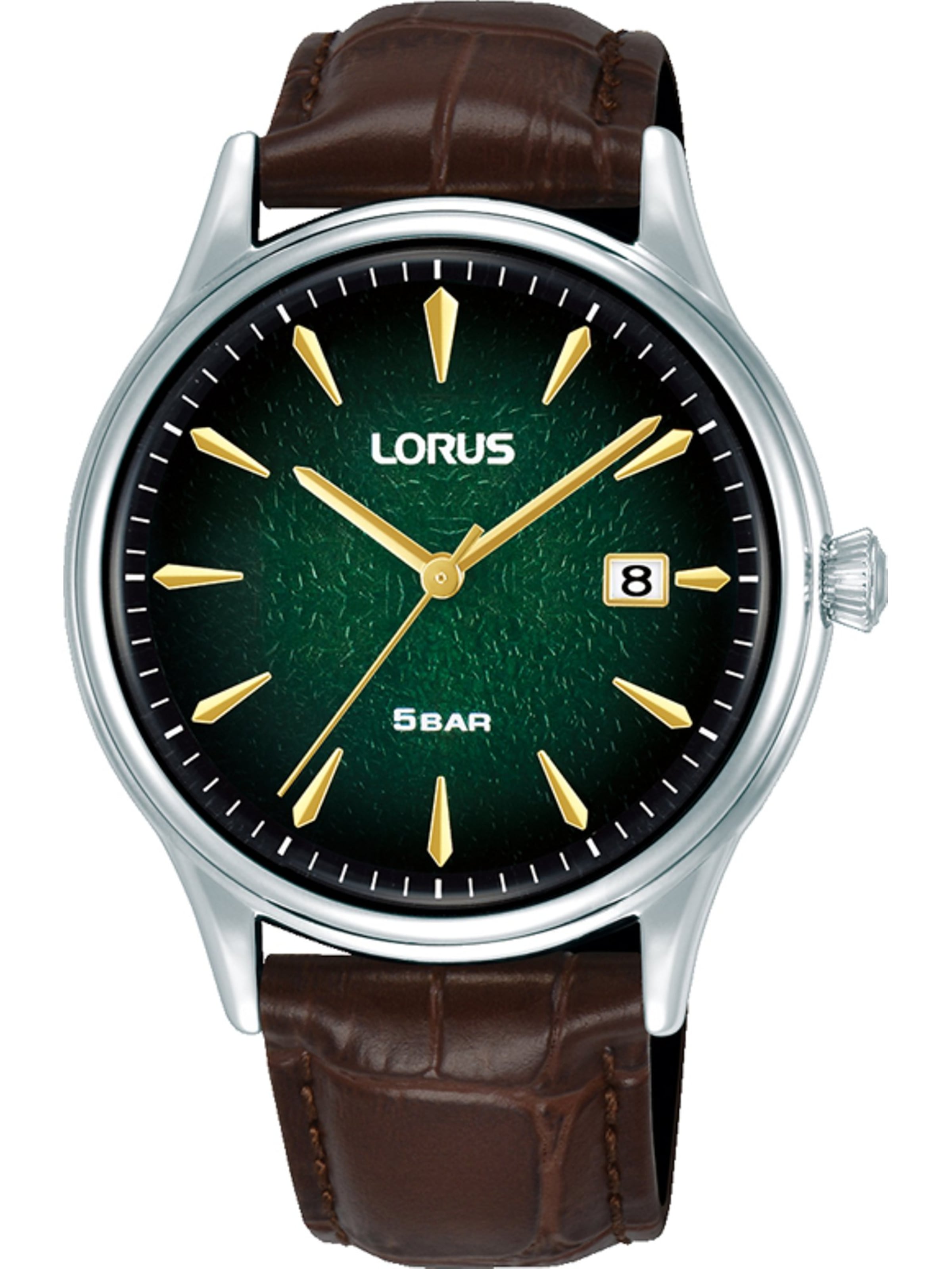 LORUS Uhr in Grün: Vorderseite