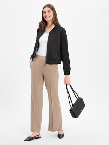 Cambio Wide leg Pantalon 'Ava' in Beige