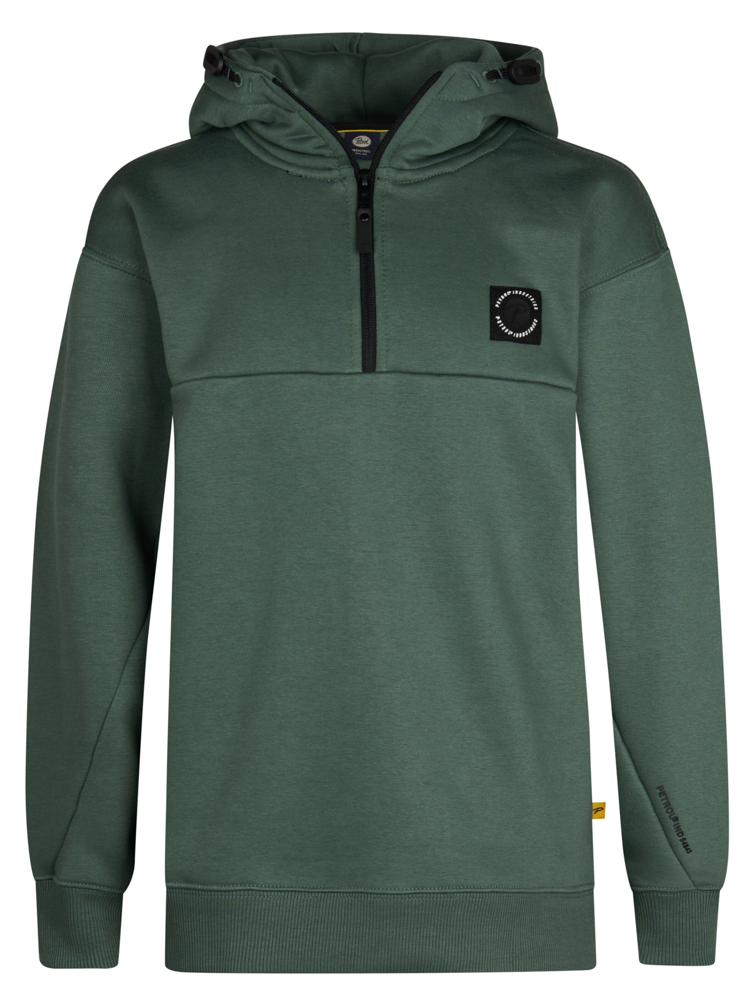 Petrol Industries Sweatshirt in Green: front