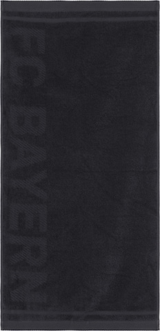 FC BAYERN MÜNCHEN Towel 'FC Bayern München' in Grey: front