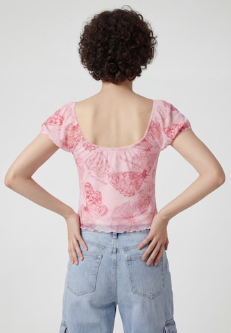 MYMO - Blusa em rosa