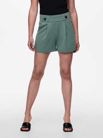 JDY Regular Pleat-front trousers 'Geggo' in Green: front