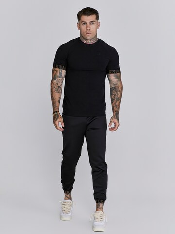 SikSilk Tapered Broek in Zwart