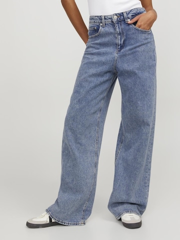 JJXX Wide leg Jeans 'EDA' in Blauw: voorkant