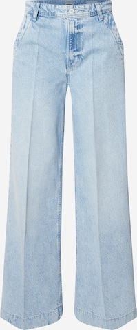 Wide Leg Jean 'DAKOTA' GUESS en bleu : devant