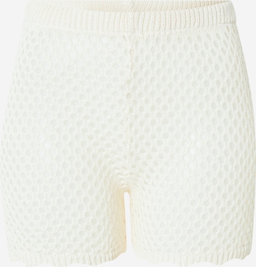 Nasty Gal Regular Shorts in Beige: predná strana