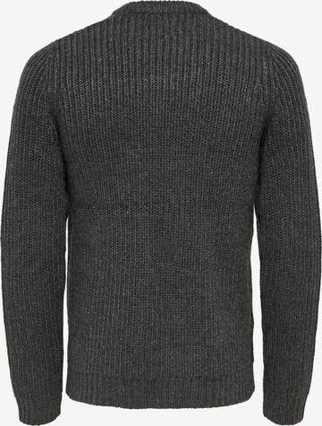Only & Sons Pullover 'Nazlo' in Grau