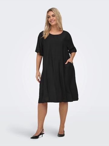 Robe 'CARJOANNA' ONLY Carmakoma en noir : devant