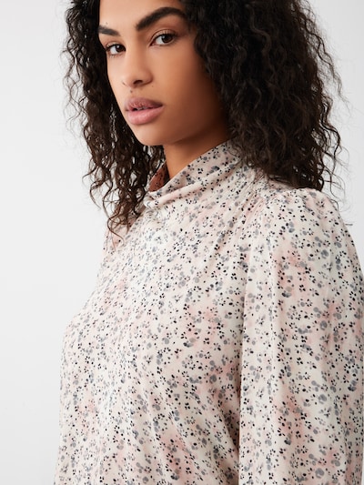 Aligne Blouse 'Ava' in Grey / Rose / White, Item view