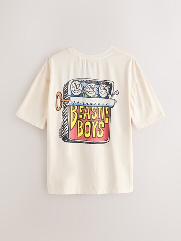 T-Shirt Next en blanc