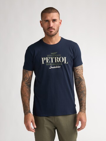 Petrol Industries Shirt in Blauw: voorkant