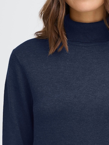 Oxmo Trui ' OXAIDA ROLLNECK ' in Blauw