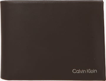 Calvin KleinNovčanik - crna boja: prednji dio