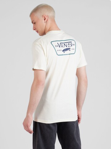 VANS - Camiseta en blanco