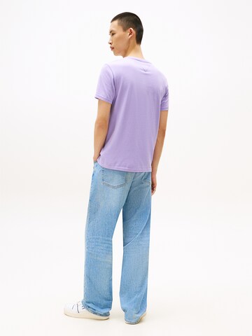Tommy Jeans Tričko 'JASPE' - Fialová: zadná strana