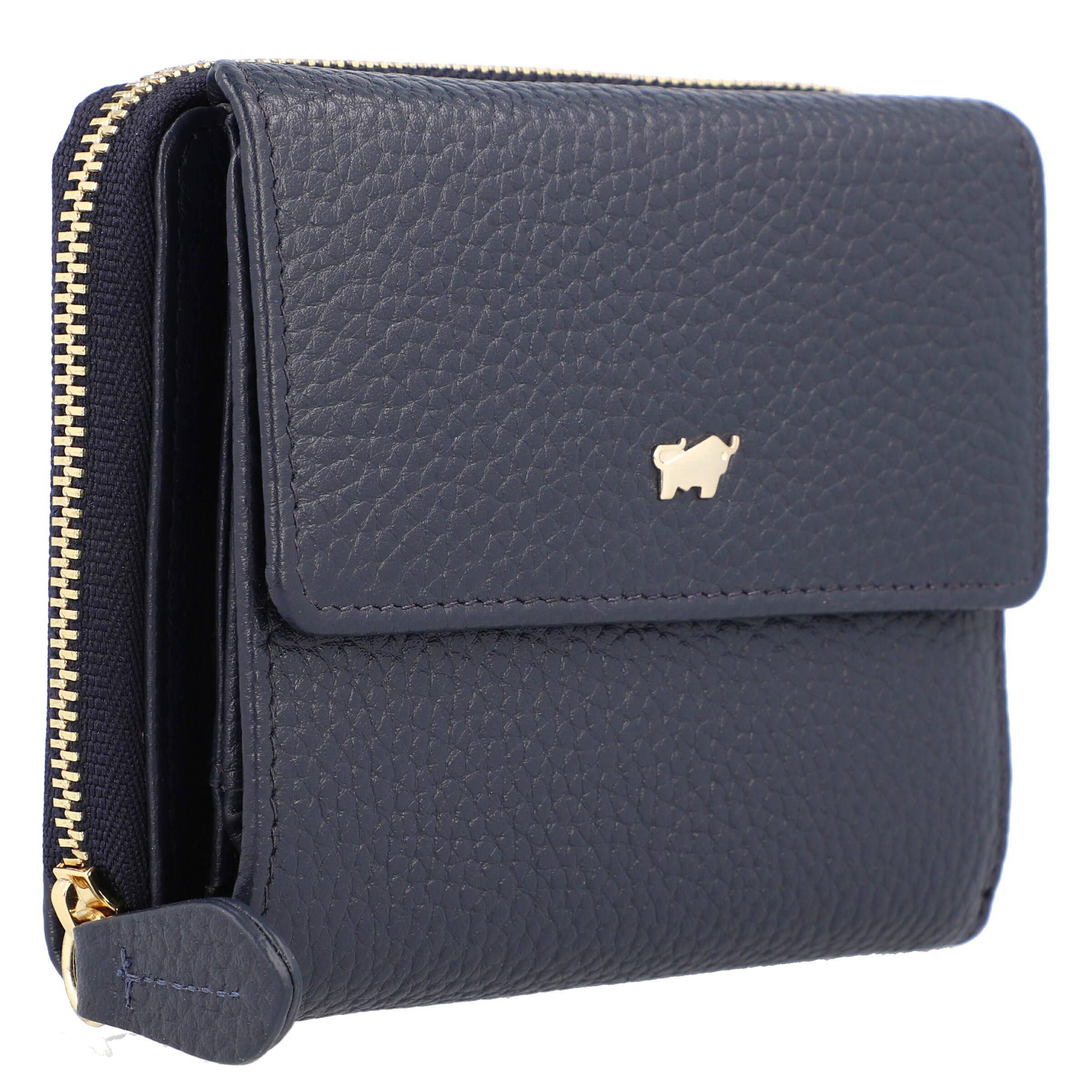 Braun Büffel Wallet 'Asti' in Blue