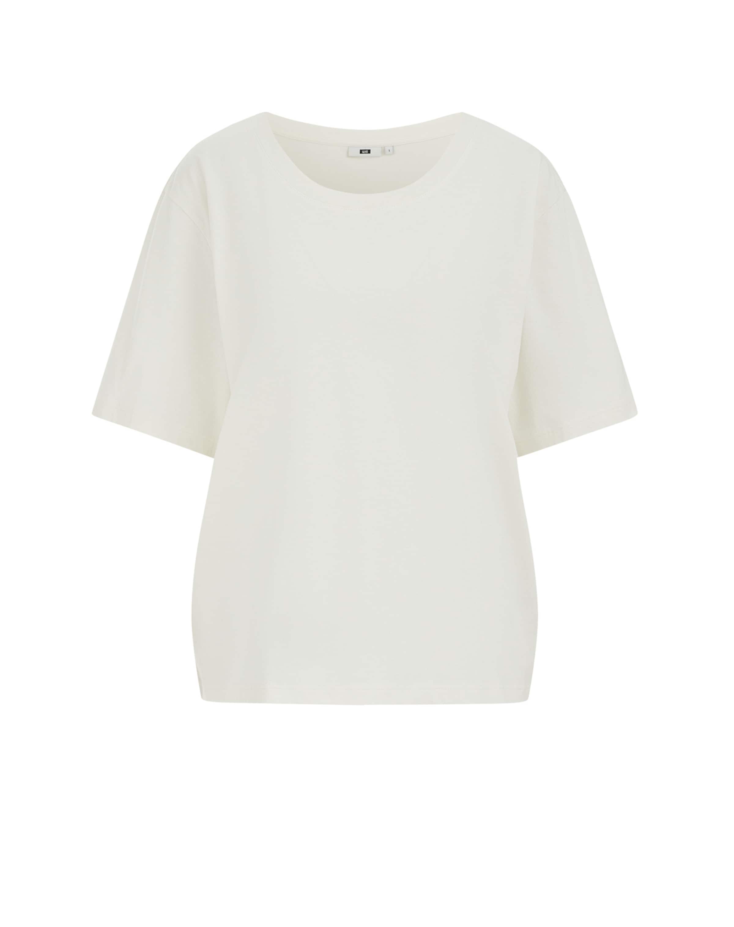 WE Fashion - Camiseta en blanco: frente
