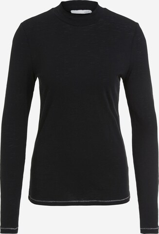 OUI Shirt in Black: front