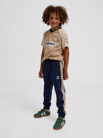 Hummel Tapered Broek 'Essen' in Blauw