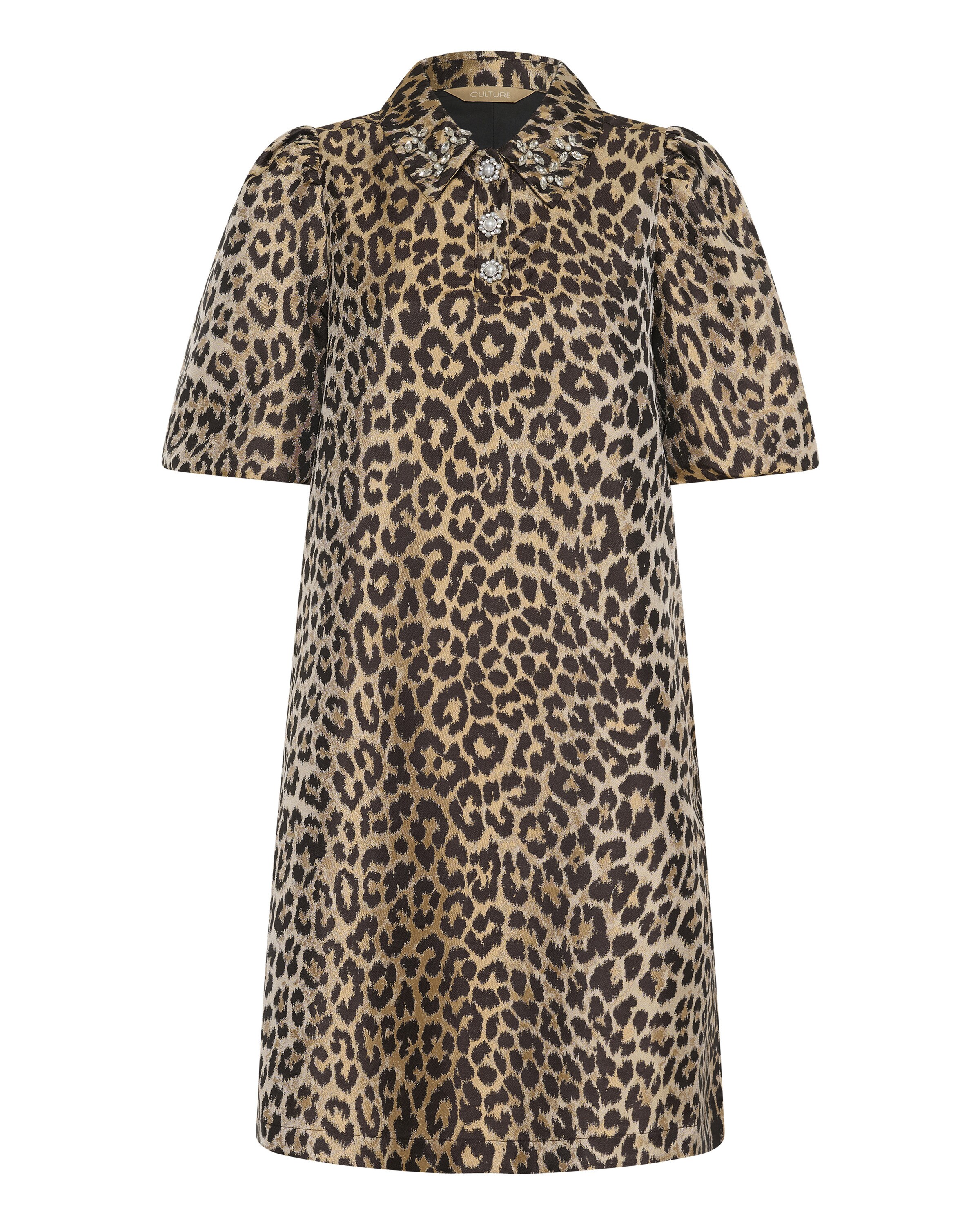 Robe CULTURE en beige : devant