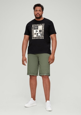 Coupe slim Pantalon s.Oliver en vert
