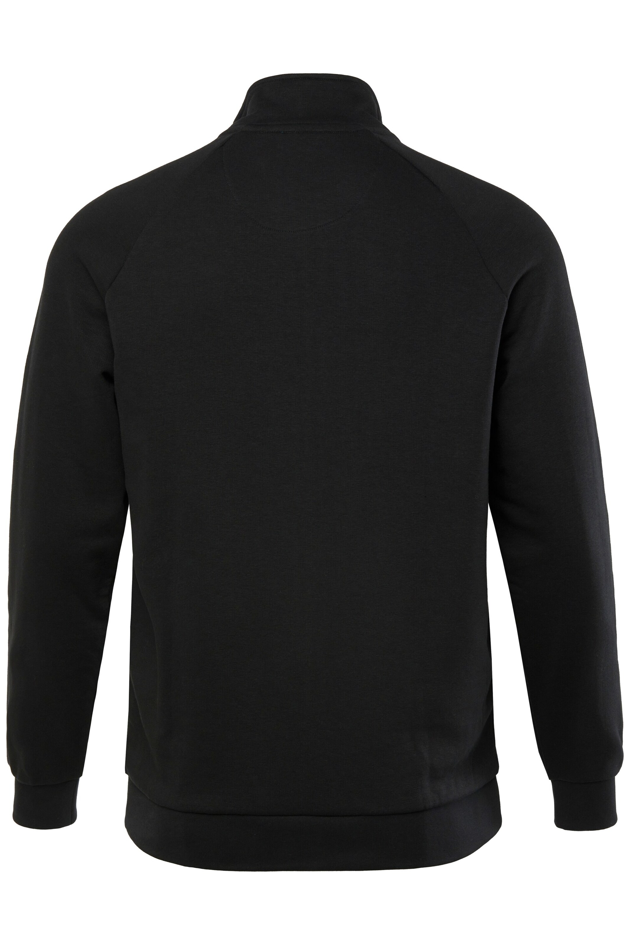 JAY-PI Zip-Up Hoodie in Black