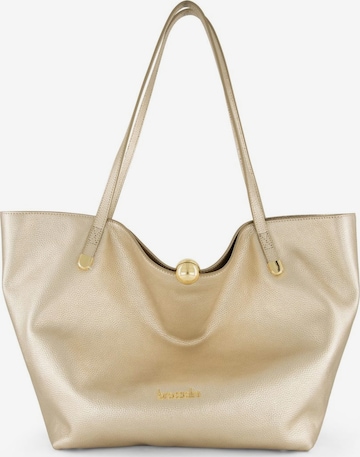 Braccialini - Shopper 'Ariel' en plata: frente