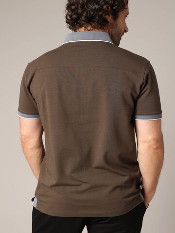 T-Shirt 'EAGLE' Deeluxe en marron